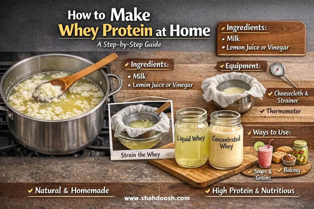How to Make Whey Protein at Home: A Complete Step-by-Step Guide