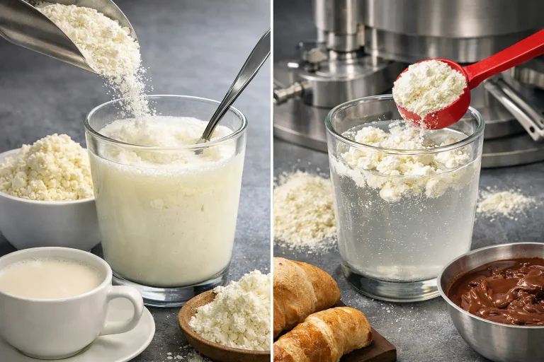 Instant vs. Non-Instant Milk Powders: Differences, Production Process, Functional Properties, and Industrial Applications