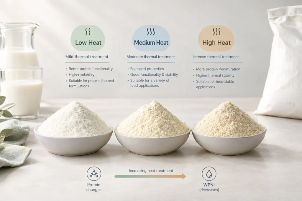Low Heat, Medium Heat, and High Heat Milk Powder: What Is the Difference?