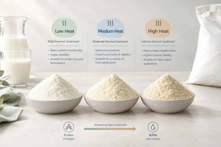 Low Heat, Medium Heat, and High Heat Milk Powder: What Is the Difference?