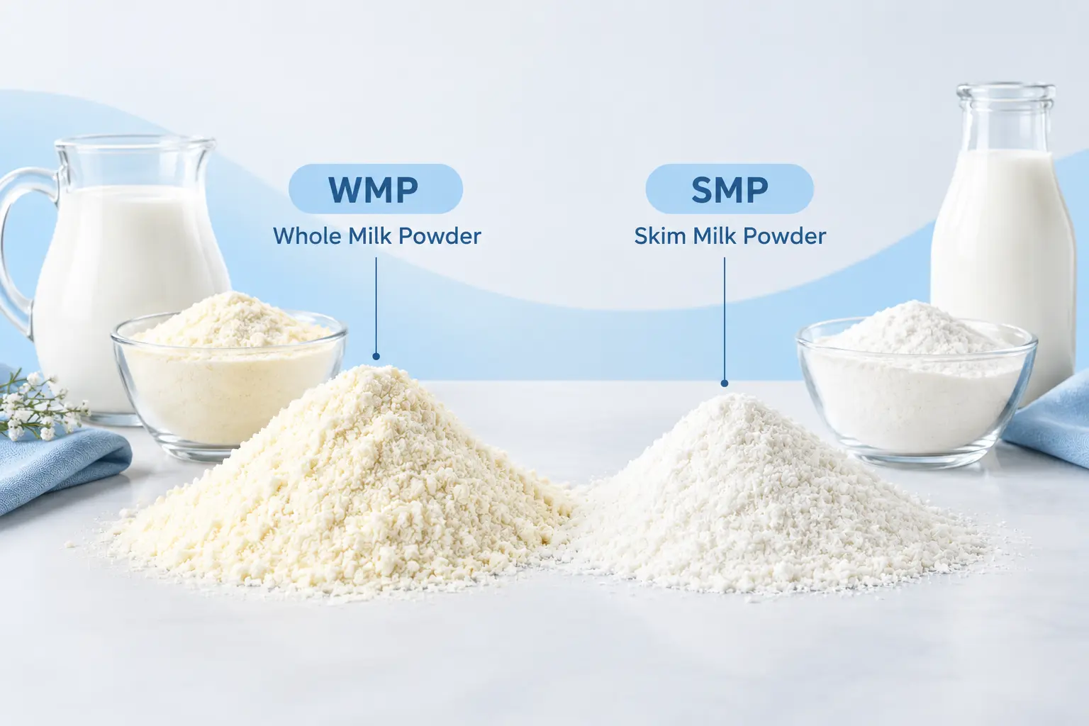 Whole Milk Powder vs. Skim Milk Powder: What’s the Difference and Which Should You Choose?